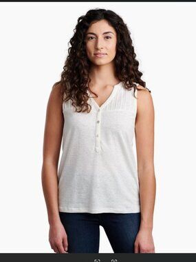 Kuhl Brisa Tank - Ivory Tank - Women's size small